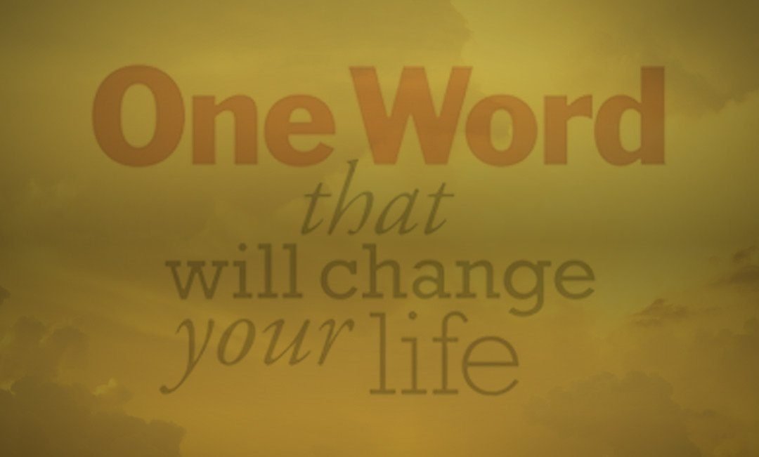 One Word for 2018—Living with FOCUS